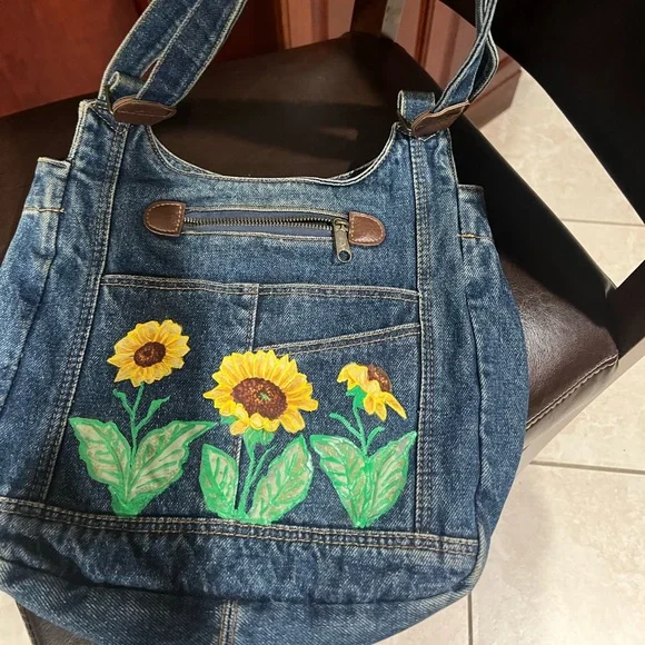 Sunflower Jean Purse - Picture 3 of 16